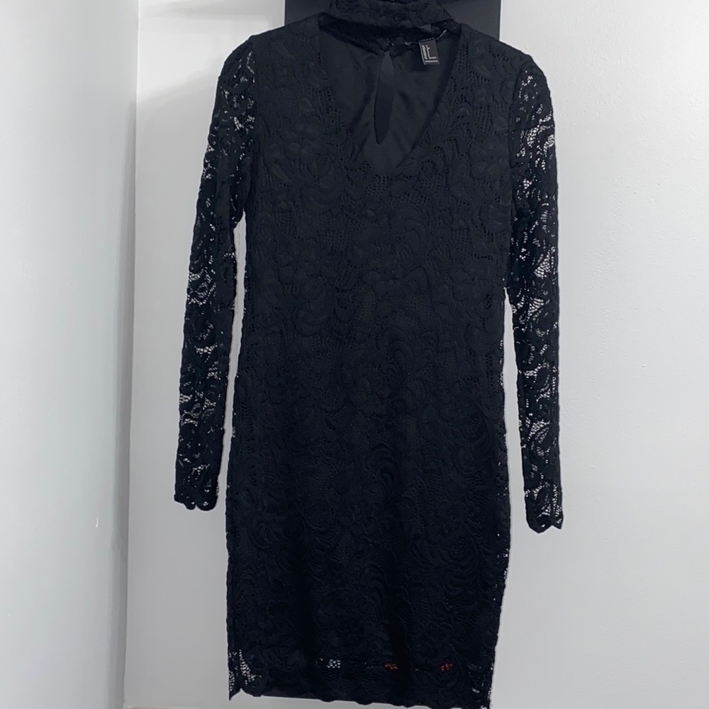 Forever 21 Black Mini Dress Size S